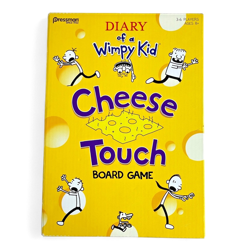 Diary of a Wimpy Kid Cheese Touch Board Game by Pressman Toy - Ages 8+‎
